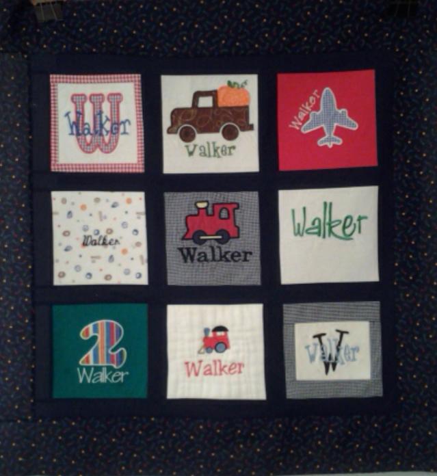 Wondering what to do with all those embroidered baby clothes?